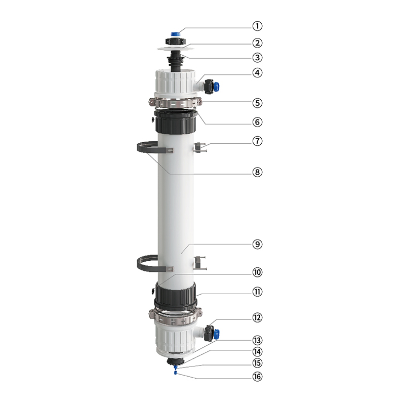 8-inch ultrafiltratie